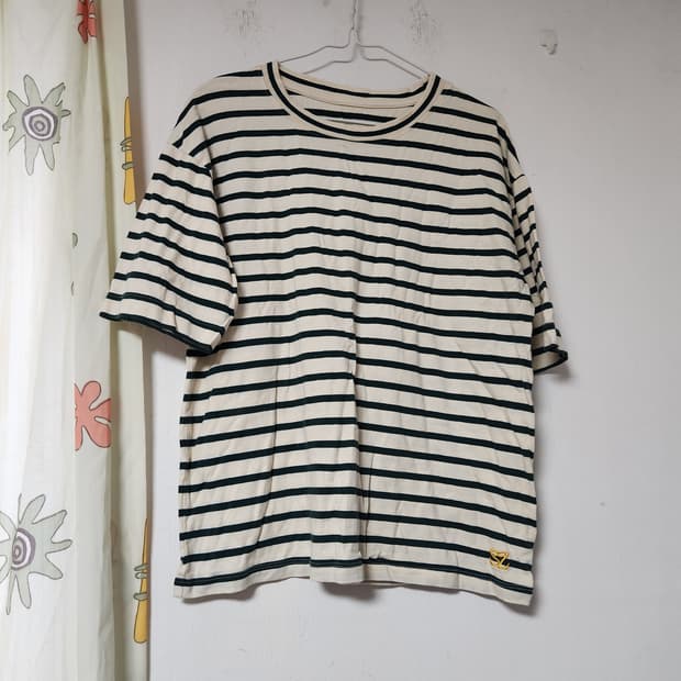 지오송지오 스트라이프 반팔 티셔츠 95