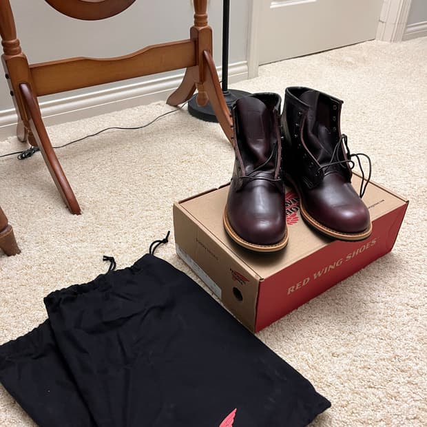 레드윙 9419 벡맨 신형 블랙체리 (8D) - 상태 좋아요 