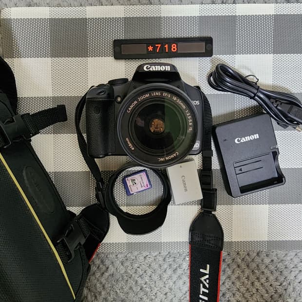 캐논 EOS 450D 디지털카메라 가방세트
