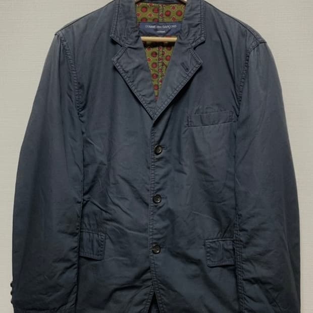 꼼데가르송 옴므 퍼커링 자켓