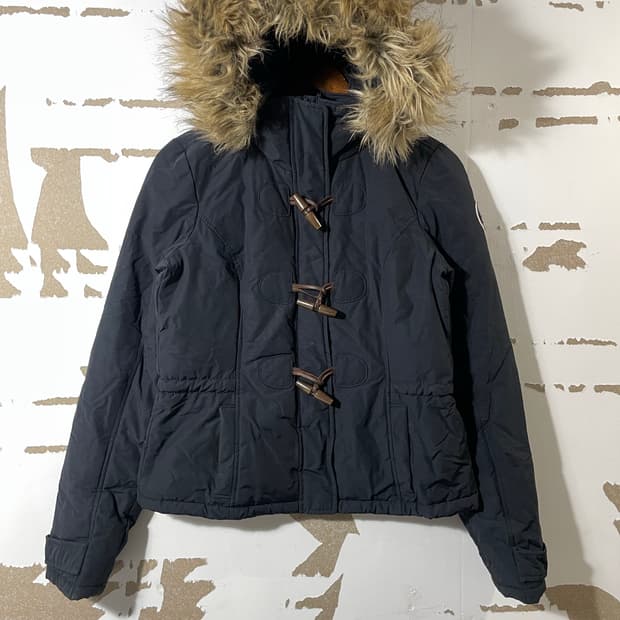 아베크롬비 퍼 후드 점퍼