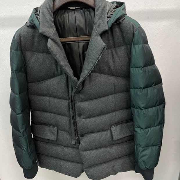 100) 랑방 구스 패딩자켓 