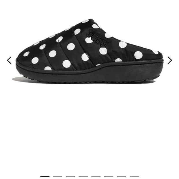 [0사이즈] SUBU 스부 수부 도트 땡땡이 슬리퍼