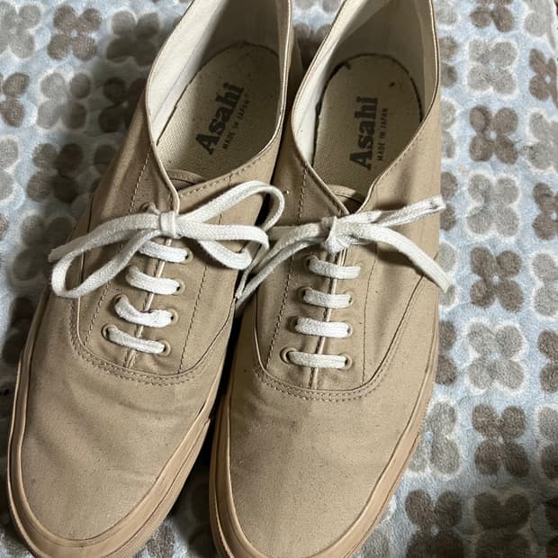 아사히 덱슈즈 벤타일 카키 270