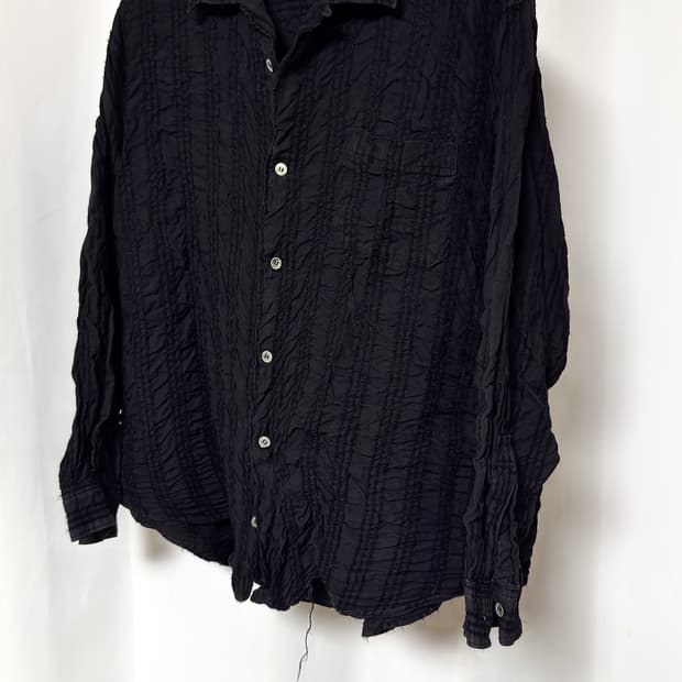 Yohji Yamamoto 90s (축융) Crinkle 셔츠