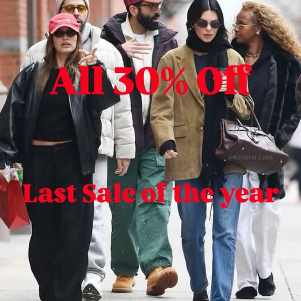 All 30% Off Last Sale of the year