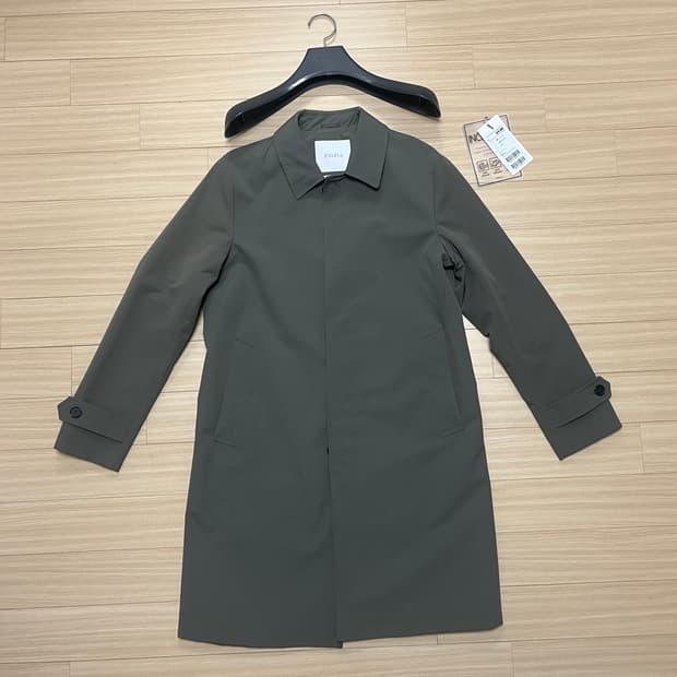 [95] 지오지아 남성 싱글 트렌치 맥코트 카키