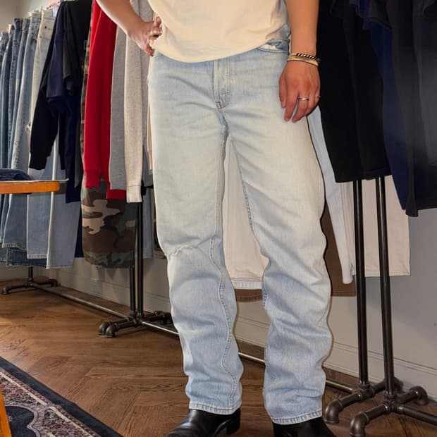 80’s Levi’s 501 USA denim hard washed pa