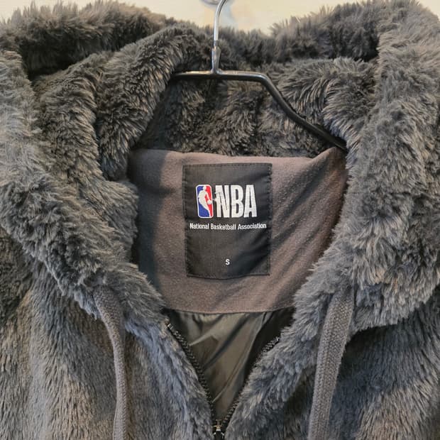 NBA 레이커스 털 후리스 후드집업 S사이즈