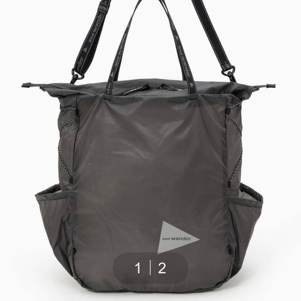 앤드원더 실 도트백