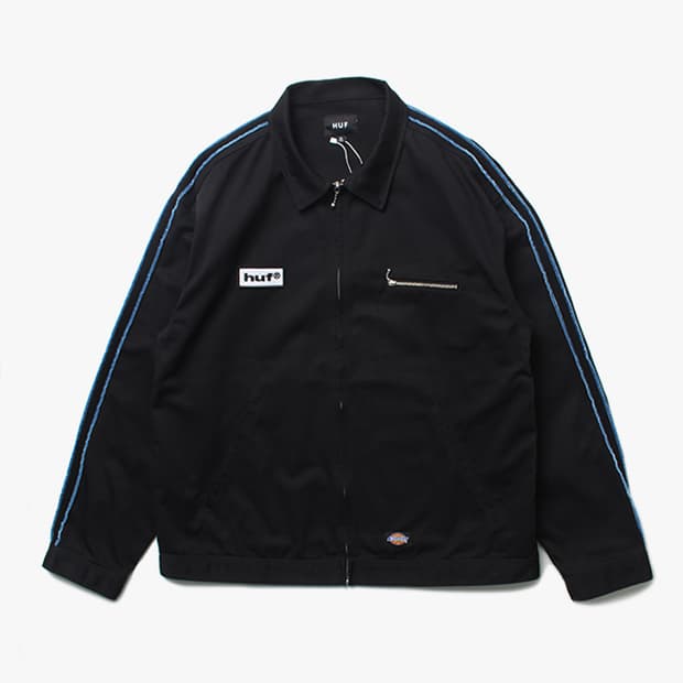  DICKIES X HUF "Black Work Jacket"
