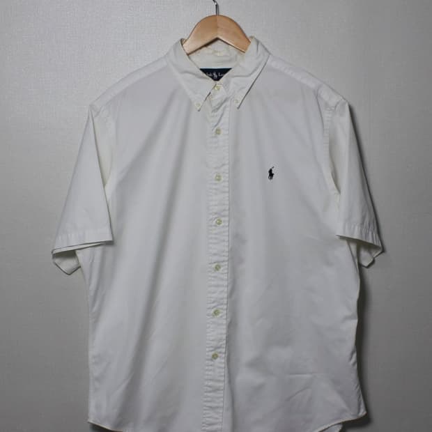 Polo 폴로 랄프로렌 화이트 클래식 옥스포드 셔츠 P011