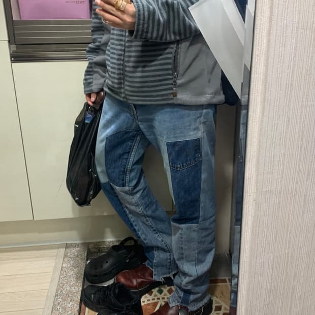 Vintage Levi’s patchwork jean