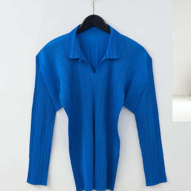 이세이미야케 플리츠 탑