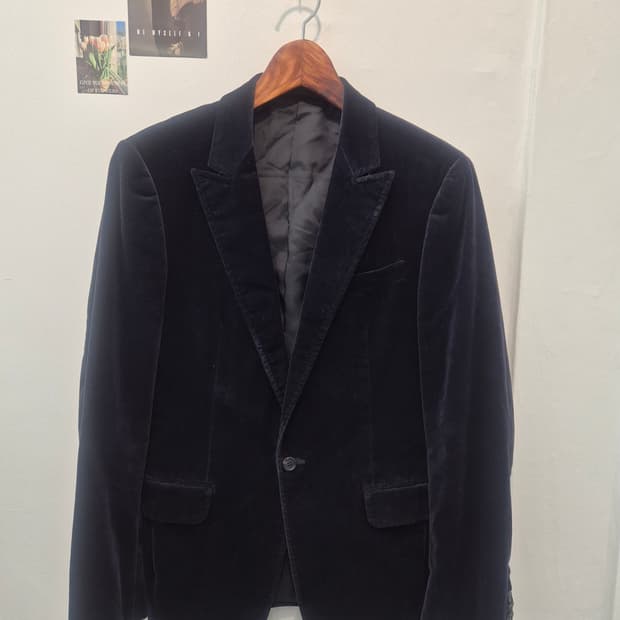 TIME 포스트모던 의 남성 벨벳 자켓 100
사이즈 