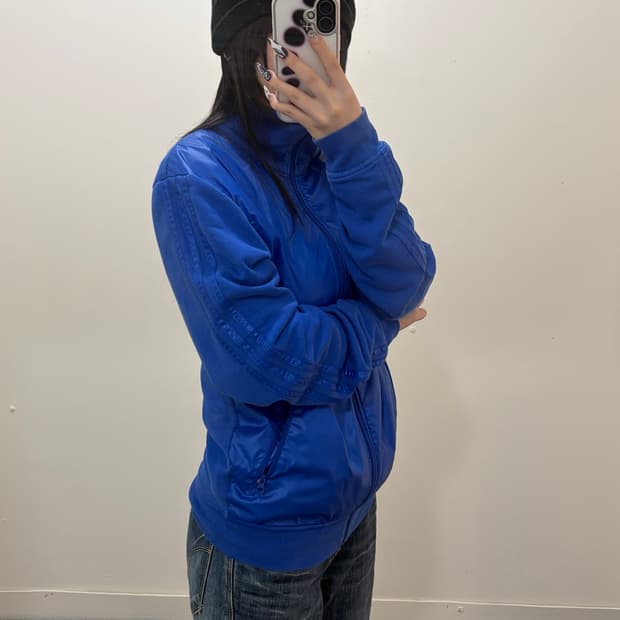 ༻ 아디다스 블루 트랙 집업 져지