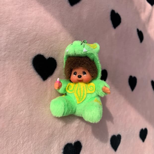 몬치치 드래곤 인형 키체인