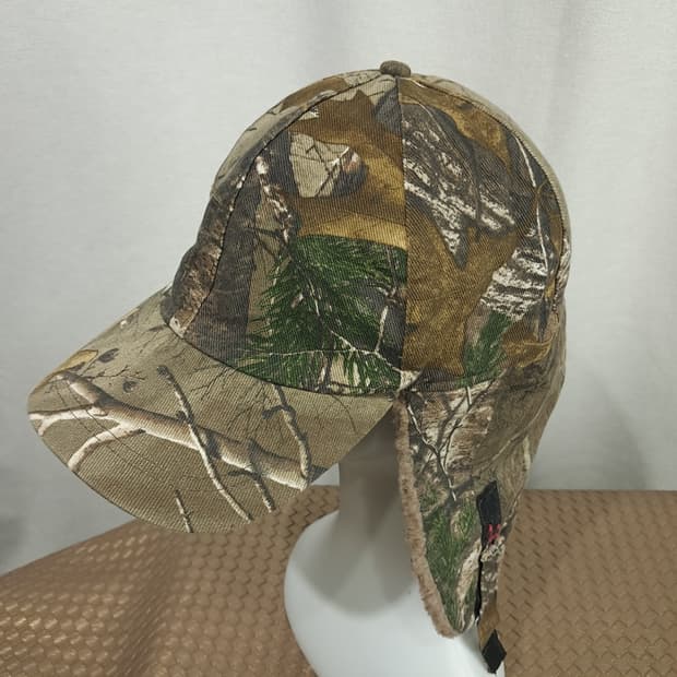 빈티지 카모 셰르파 이어플랩 트루퍼햇 P1982