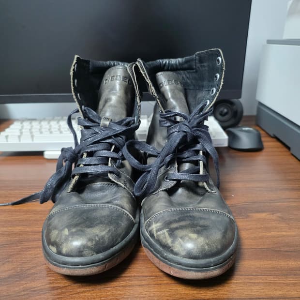 디젤  가죽워커 265