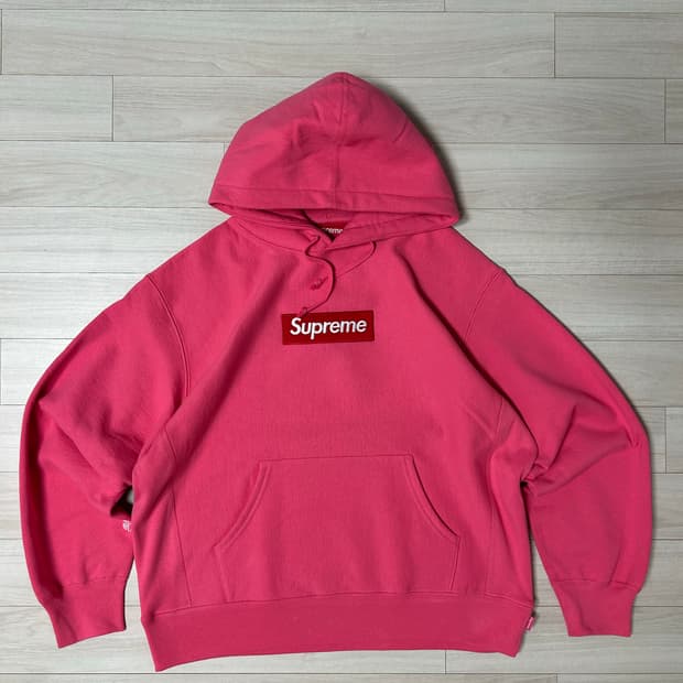 (S) 슈프림 박스로고 후드 - 25fw