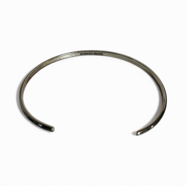 넘버나인 실버 뱅글 팔찌 number nine