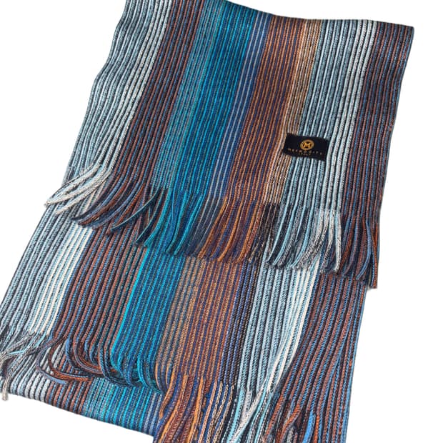 메트로시티 이태리 스트라이프 멀티 머플러