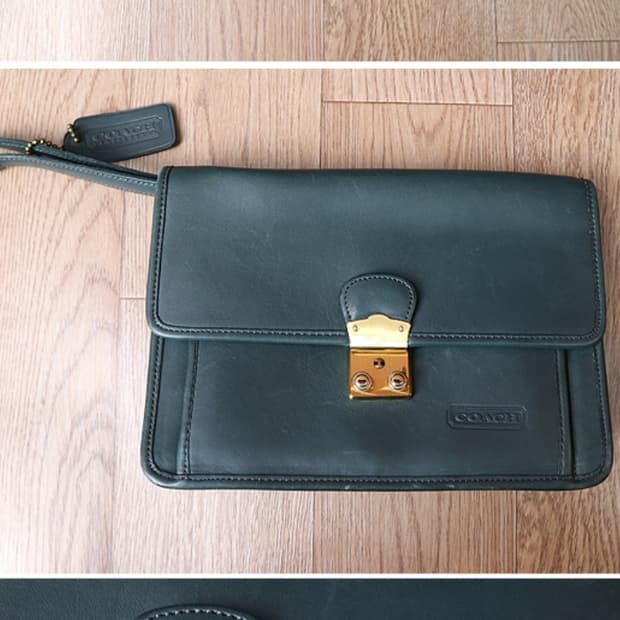 
빈티지 올드 COACH코치 클러치 백

