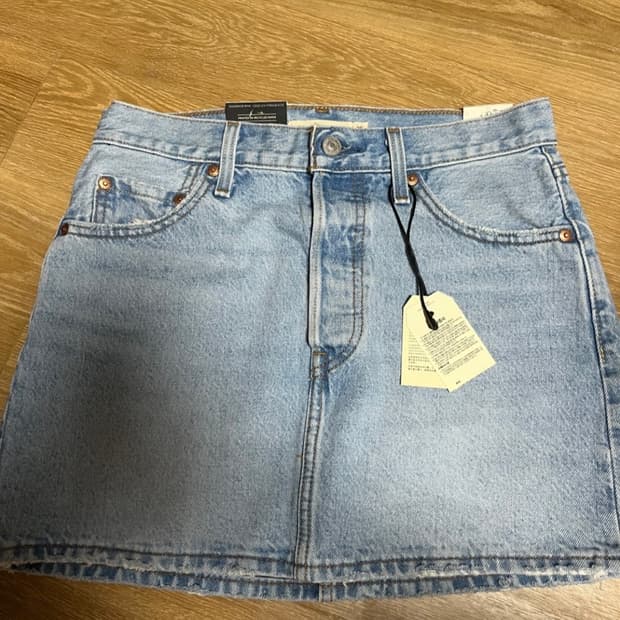 리바이스 데님 스커트 새상품