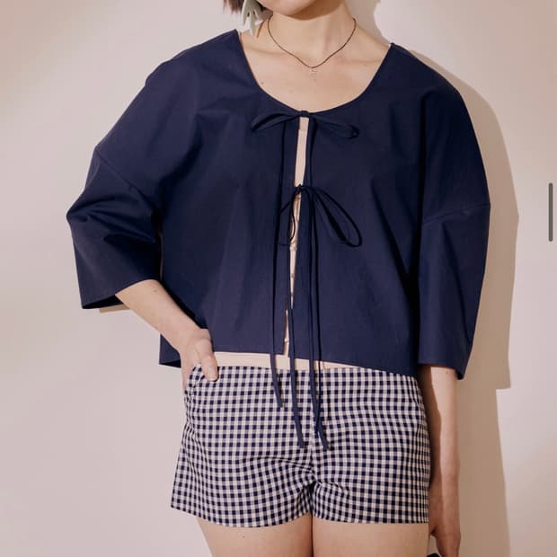 새상품)제이청 린다 리본 블라우스 Linda Ribbon Blouse