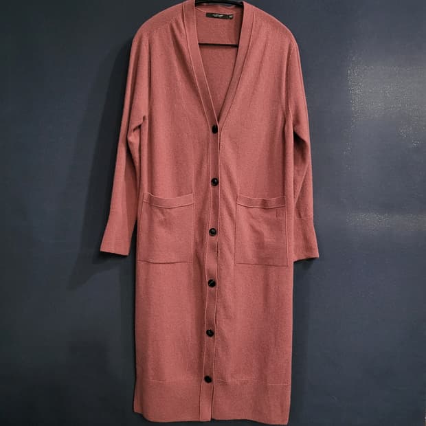 질스튜어트 캐시이어100% 롱가디건