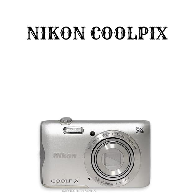 |Wifi,소프트포커스🩶| 니콘 쿨픽스 a300 디지털 카메라 디카