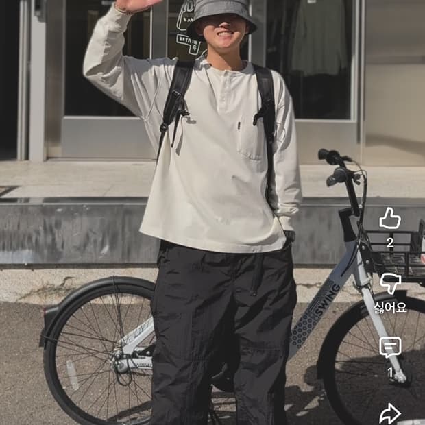 모이프 [AW25] UTILITY HIKING PANTS 블랙/ 2