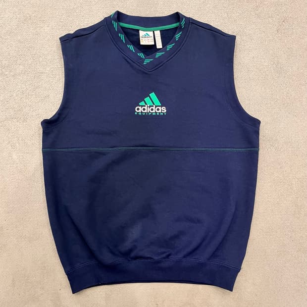 3XL 아디다스 이큅먼트 스웻 민소매 베스트