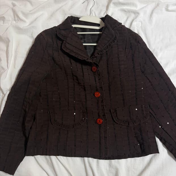 Vintage jaket brown 