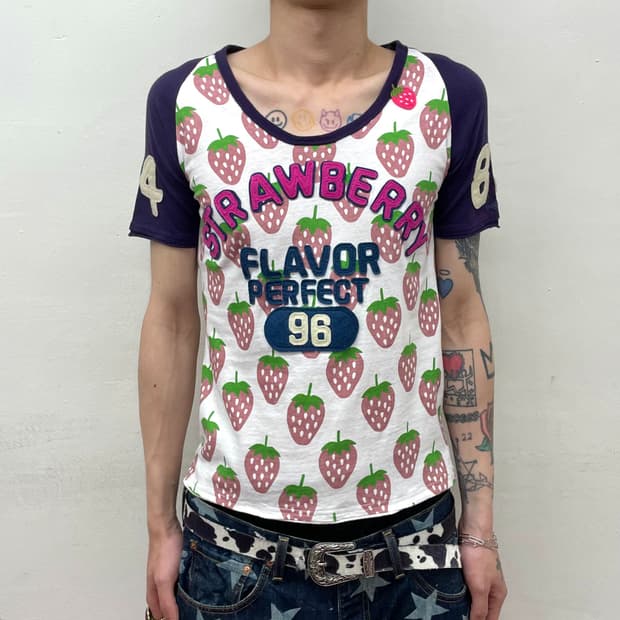 Rough Strawberry 84,85 T-shirt