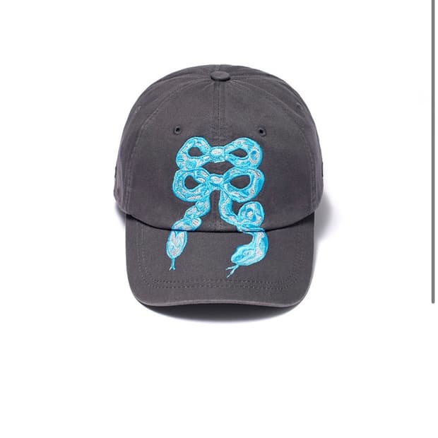 오픈와이와이 blueribbon snake ball cap 블루리본 캡