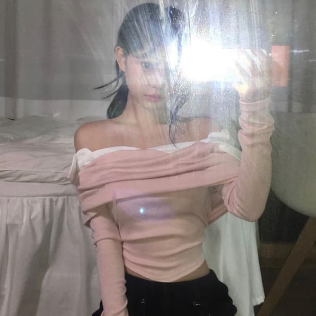 낫유어로즈 릴리탑 Lily top (Pink) M