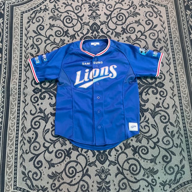 85 삼성라이온즈 김지찬 어웨이 유니폼/W2666
