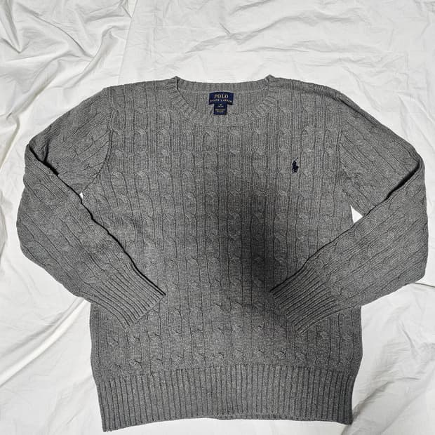 폴로랄프로렌 케이블 니트 여성 S