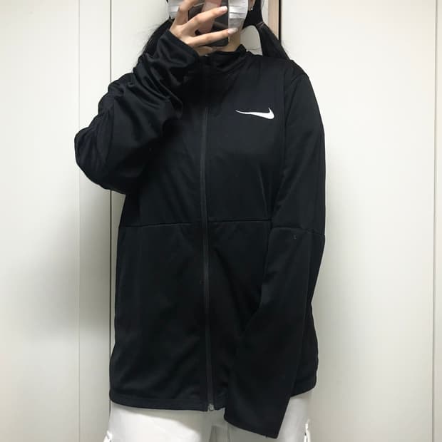 나이키 드라이핏 트레이닝 집업 L