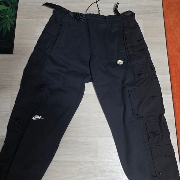 나이키 x 피스마이너스원 와이드 팬츠 블랙