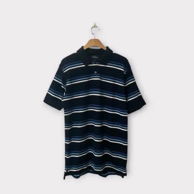 엘엘빈 L.L.Bean 스트라이프 카라티 S-M