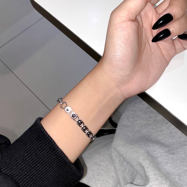 미니 부케 팔찌