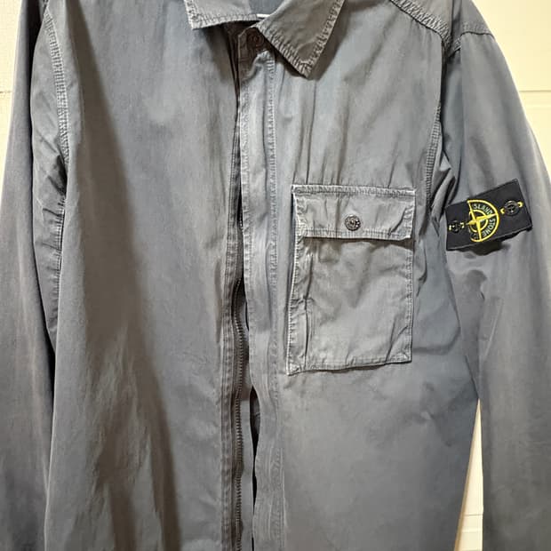 스톤아일랜드 셔츠자켓