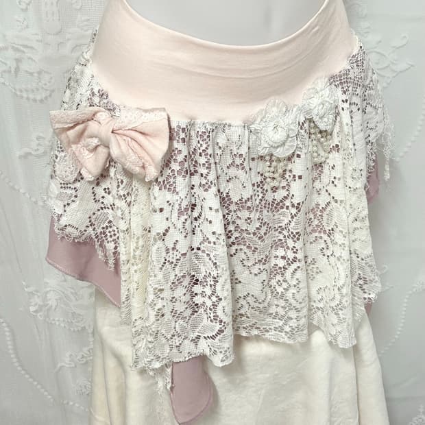 Handmade layered fairy skirt 페어리 히메갸루