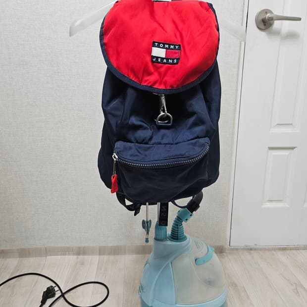 타미힐피거  [빨강,네이비] 미니백팩가방 [가로:43 세로:32]