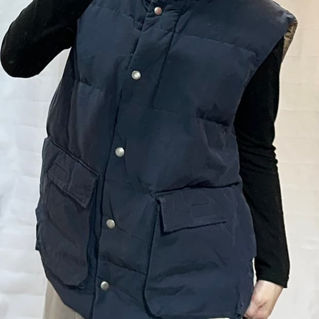 데님 앤서플라이 랄프 로렌 성조기 패딩 베스트