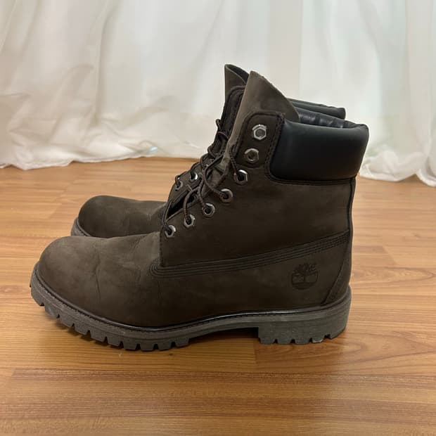 팀버랜드 a10001 프리미엄 6인치 부츠 다크 브라운