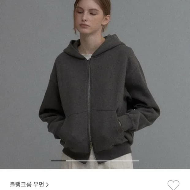 블랭크룸 후드집업