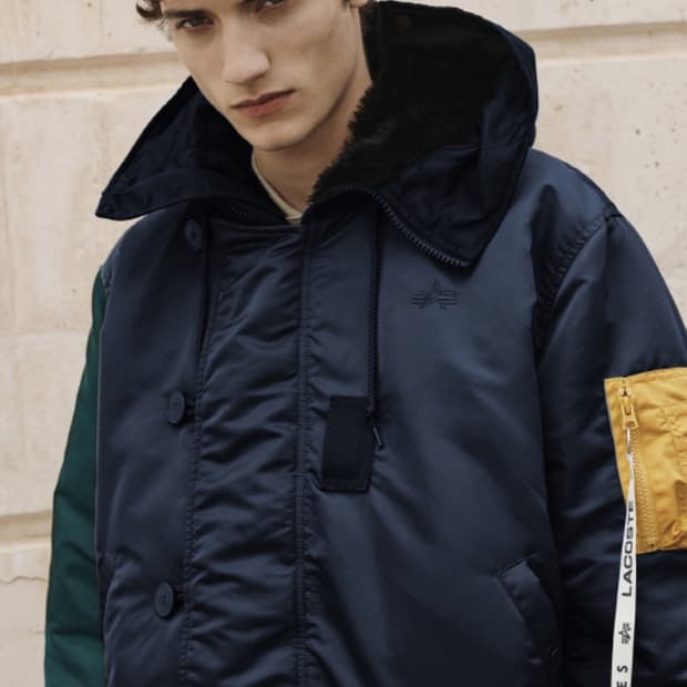 라코스테 알파인더스트릿 콜라보 점퍼